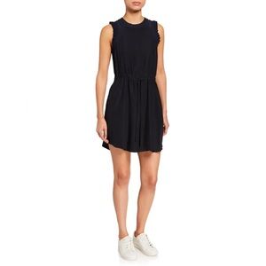 NWT Cinq a Sept Sleeveless Flirty Luxe Silk Drawstring Dress (S)